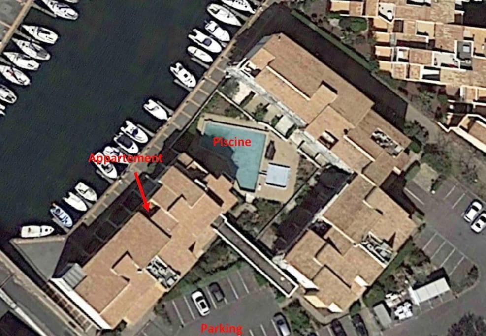 Cap'Nomad Studio Cote Port - Terrasse - Piscine - Parking Агде Екстериор снимка